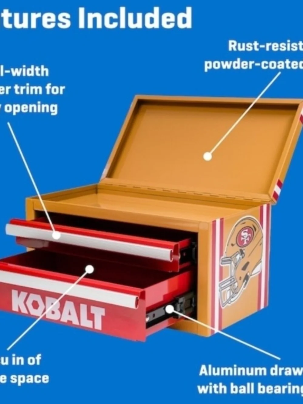 Mini Kobalt San Francisco Toolbox